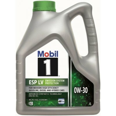 Mobil 1 ESP LV 0W-30 4 l – Hledejceny.cz