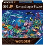 Ravensburger 175154 Dřevěné Podmořský Svět 500 Dílků – Zboží Dáma