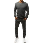 Tmavě šedá pánská tepláková souprava Dstreet AX0376 – Zboží Dáma