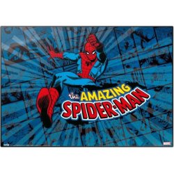 CurePink Marvel Spiderman 49,5 cm x 34,5 cm