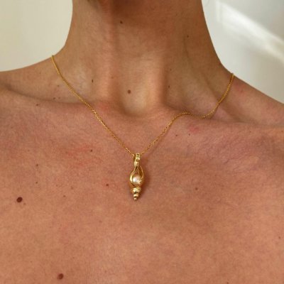 Pan Perla Stříbrný náhrdelník ve tvaru srdce s perlou 91/STR7 – Zboží Mobilmania