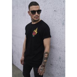 Mr. Tee Burning Rose Tee black