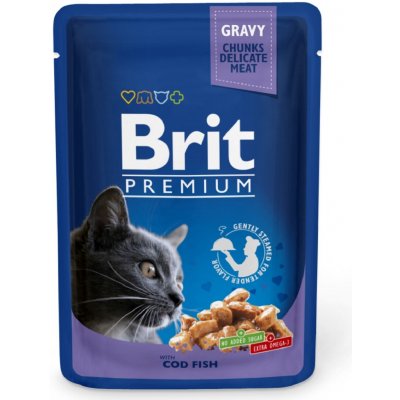 Brit Premium Cat Cod Fish 100 g – Zbozi.Blesk.cz