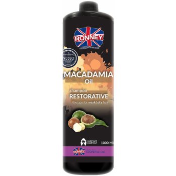 Ronney Macadamia Oil Shampoo pro slabé a suché vlasy 1000 ml