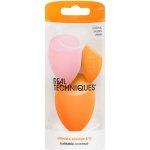 Real Techniques Ultimate Sponge Trio Miracle Complexion houbička na tekutý make-up 1 ks + Mini Miracle Complexion houbička na tekutý make-up mini 1 ks + Miracle Powder houbička na pudr 1 ks – Zboží Dáma