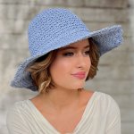 Krumlovanka dámský letní nemačkavý klobouk P-12910-MOD – Sleviste.cz