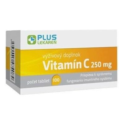 Plus Lékárna Vitamin C 250 mg 100 tablet – Hledejceny.cz