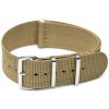 Řemínek k hodinkám NATO Strap Khaki NTS003 šíře