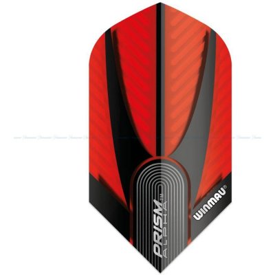 Winmau Alpha Slim Airflow červené – Hledejceny.cz
