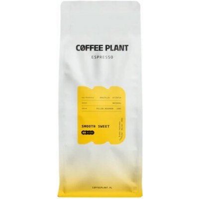 Coffee Plant Smooth Sweet Espresso zrnková 1 kg – Hledejceny.cz