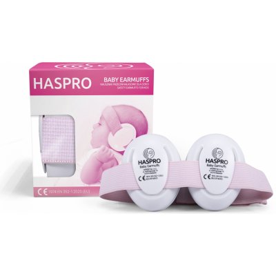 Haspro Hearing Protection BABY 0m+, růžová – Zboží Dáma