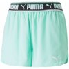 Dámské šortky Puma dámské kraťasy TRAIN STRONG WOVEN 3" SHORT 52180676 Tyrkysový