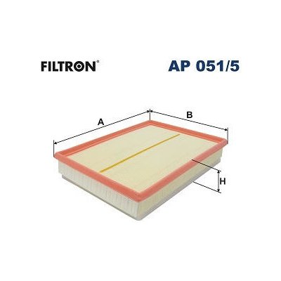 Vzduchový filtr FILTRON AP 051/5 – Hledejceny.cz