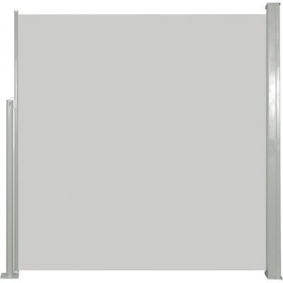 Greatstore Zatahovací boční markýza / zástěna 140 x 300 cm krémová – Sleviste.cz