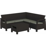 Keter Corfu Relax Set antracit / šedá – Zboží Dáma
