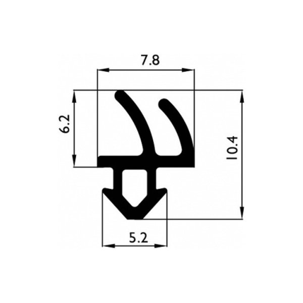  DAB Trade Těsnění DA-1388 Rehau (EPDM)