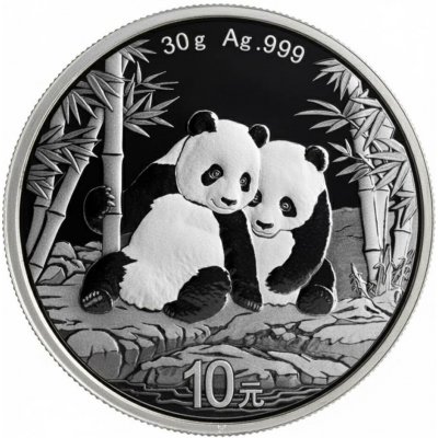 China Mint Stříbrná mince Panda 2026 30 g – Zboží Dáma