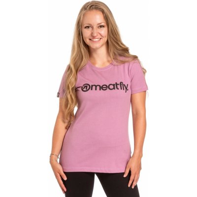 Meatfly Ladies MF Logo Dusty Rose