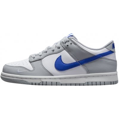 Nike Dunk Low white grey royal