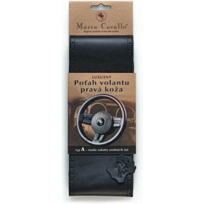 Compass Potah volantu omotávací z pravé kůže A černý, amMC092 | Zboží Auto