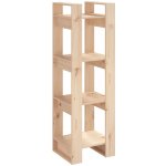 Knihovna dělicí stěna 41x35x125 cm masivní borovice – Zboží Dáma
