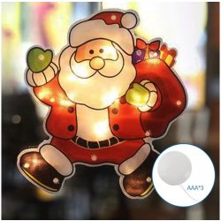 Aigostar B.V. Aigostar LED Vánoční dekorace LED/3xAAA Santa 20cm AI1297