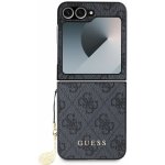 Guess 4G Charm Samsung Galaxy Z Flip 6 Grey GUHCZF6GF4GGR – Zboží Živě
