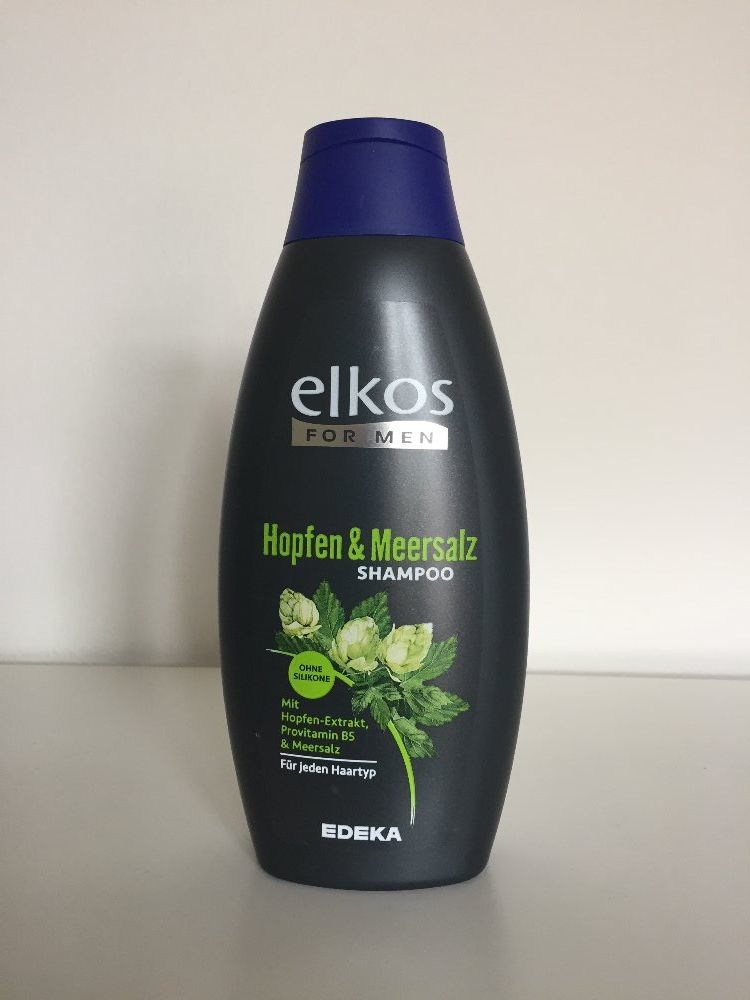 Elkos Men Intense pečující šampon s výtažkem chmelu a obsahem Provitaminu B5 500 ml