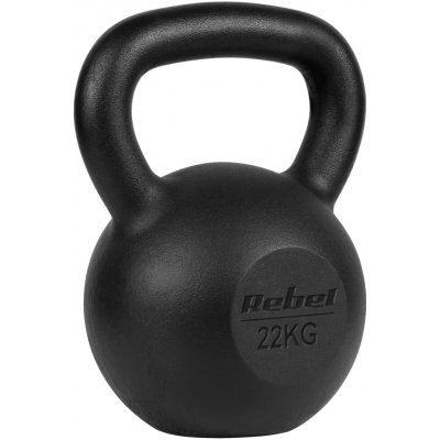 REBEL ACTIVE Litinový kettlebell 22 kg – Hledejceny.cz