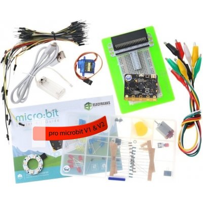 ElecFreaks BBC micro:bit Starter Kit Varianta kitu: s deskou micro:bit V2.21 Jazyková verze: Česká – Zboží Mobilmania