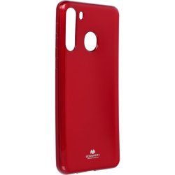 Pouzdro Jelly Case Mercury Samsung Galaxy A21 červené