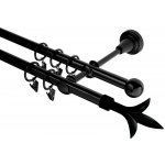 HEBR Garnýž Lilie černá dvojitá 160 cm – Sleviste.cz