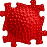 MUFFIK MFK-009-2-1-01 Ortopedická podložka Pobřeží tvrdé Červená – Sleviste.cz