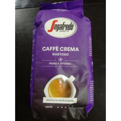 Segafredo Caffe Crema Gustoso 1 kg – Zbozi.Blesk.cz