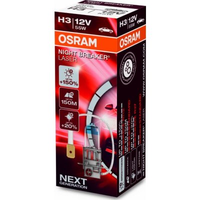 Osram Night Breaker Next Generation H3 PK22s 12V 55W – Zboží Mobilmania