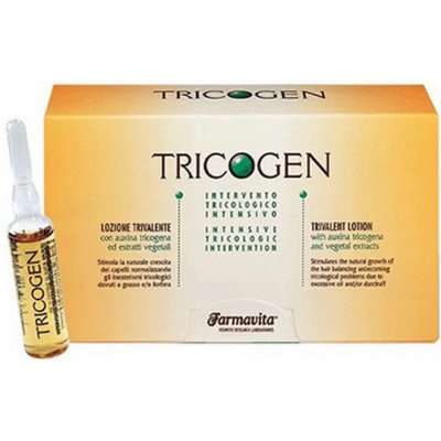 FarmaVita Tricogen Lotion ampule na mastné vlasy a lupy 12 x 8 ml – Zboží Dáma
