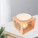 Aromavap Dřevěná Aroma lampa lístky – Hledejceny.cz