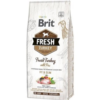 Brit Fresh Turkey with Pea Light Fit & Slim 12 kg