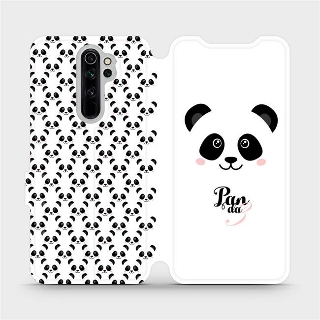 Pouzdro Mobiwear parádní flip Xiaomi Redmi Note 8 Pro - M030P Panda Amálka