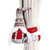 Vánoční dekorace Flamenco Mystique Vánoční skřítek Father Christmas 38 cm plyšový s suchým zipem