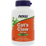 Now Foods Foods Kočičí Dráp Cat's Claw 500 mg 100 kapslí – Hledejceny.cz