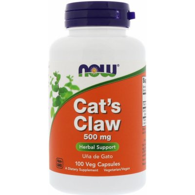 Now Foods Vilcacora Cat's Claw 500 mg 100 rostlinných kapslí