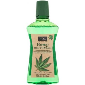 Xoc Hemp Mouthwash ústní voda s konopným extraktem 500 ml