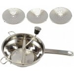 Perfect Home Pasírovač na ryby a rajčata se 3 vyměnitelnými sítky, 19cm, 14401 – Sleviste.cz