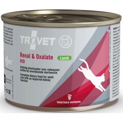 Trovet Adult Cat Renal and Oxalate RID lamb 200 g – Hledejceny.cz