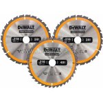 DeWALT DT1962 Sada 3 ks pilových kotoučů 216 × 30 mm – Hledejceny.cz