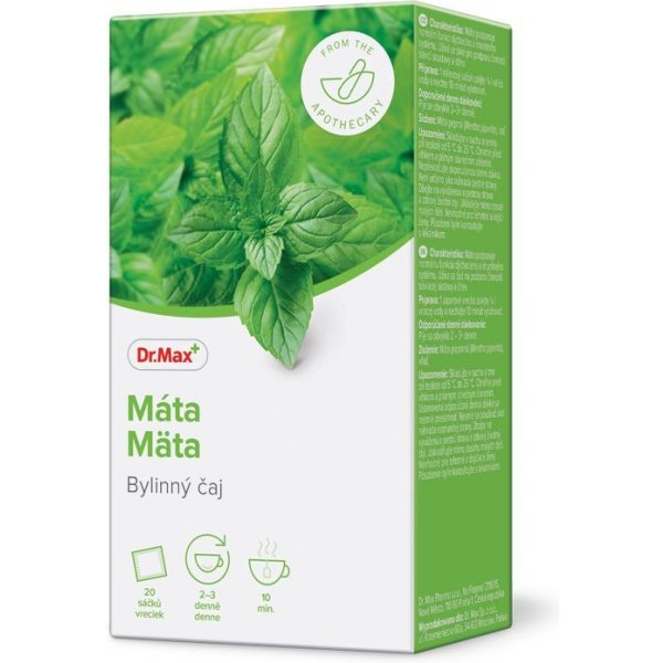 Čaj Dr.Max Máta bylinný čaj 20 x 1,5 g