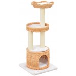 VidaXL Kočičí strom s domečkem a 2 košíky 40 x 40 x 94 cm – Sleviste.cz