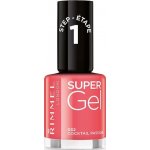 Rimmel London Super Gel Lak na nehty barevný gelový lak 032 Cocktail Passion 12 ml