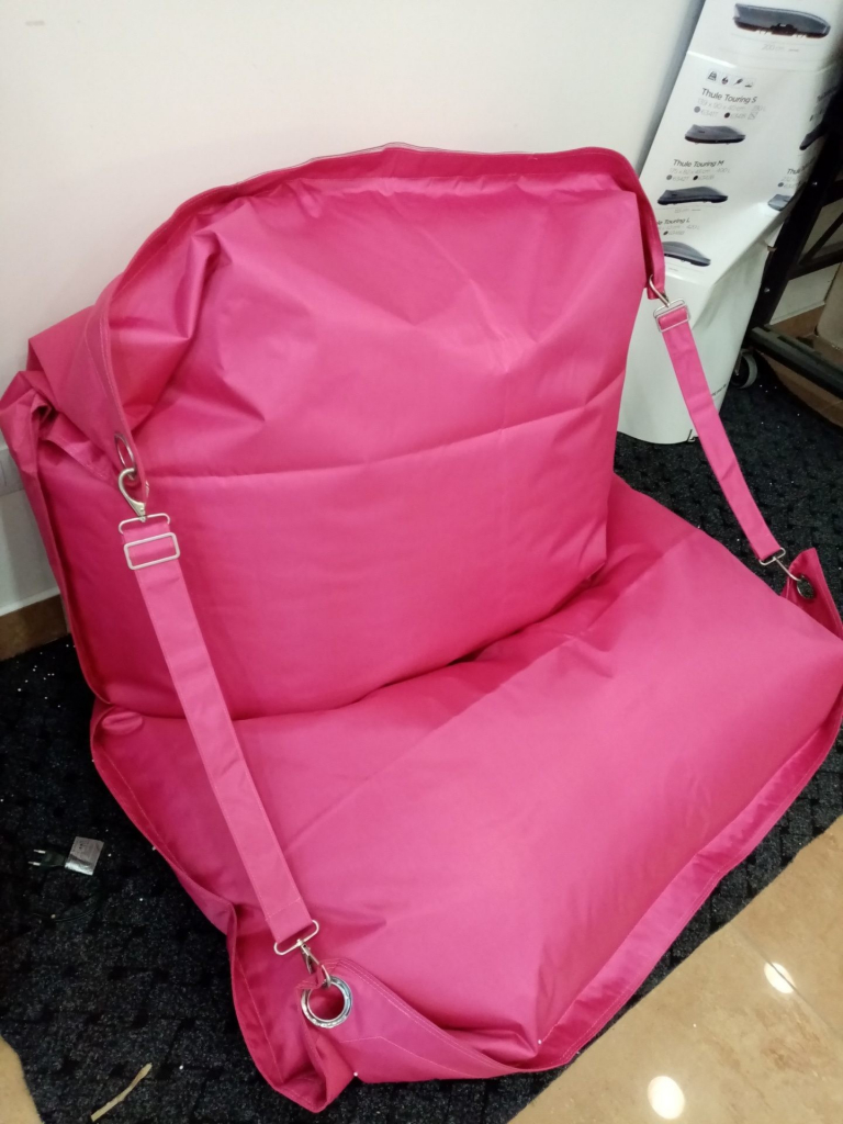 Omnibag s popruhy Rose 181x141